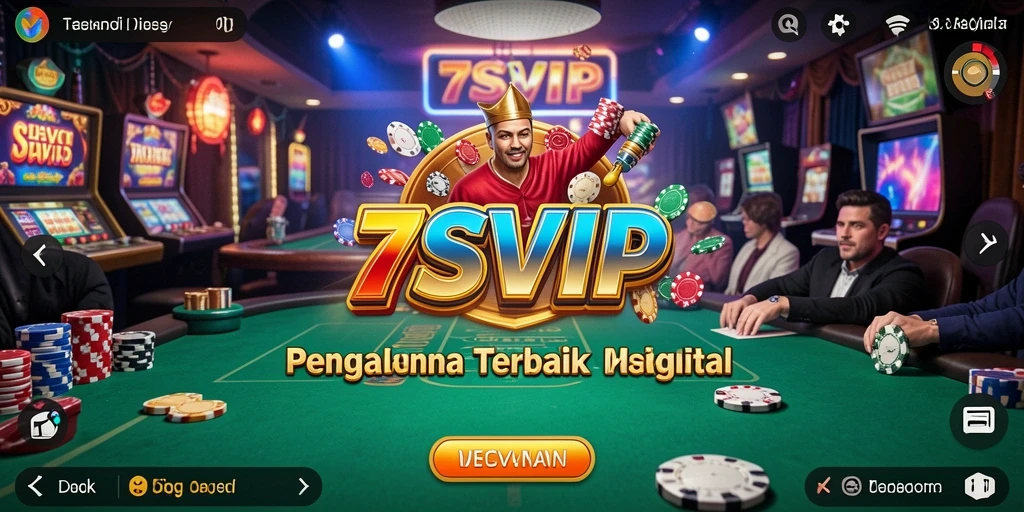 Screenshot 7SVIP menampilkan antarmuka permainan kasino yang menarik.