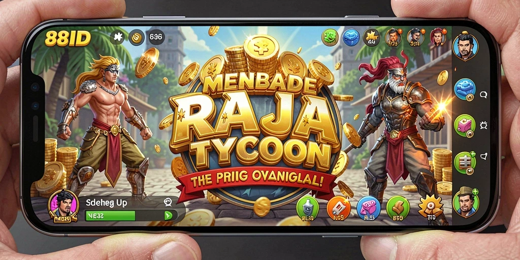 Gameplay 88ID yang seru dan menantang para pemain Tycoon.