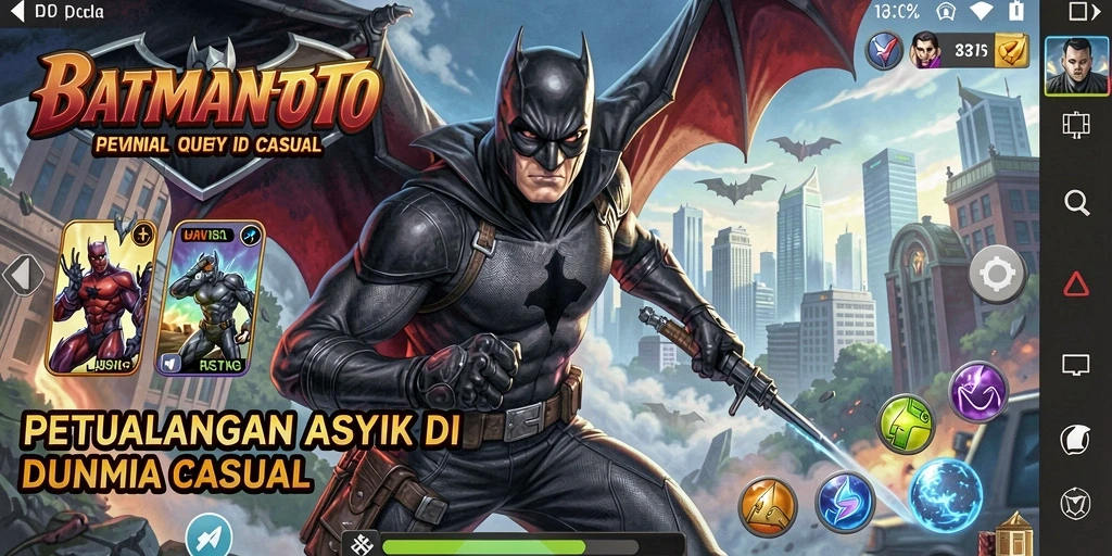Tampilan gameplay seru dari BATMANTOTO dalam petualangan Casual.