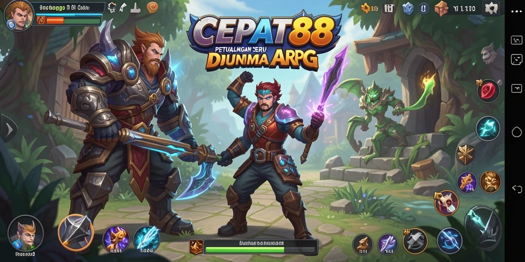 Gameplay seru dan menantang dalam dunia ARPG yang luas.