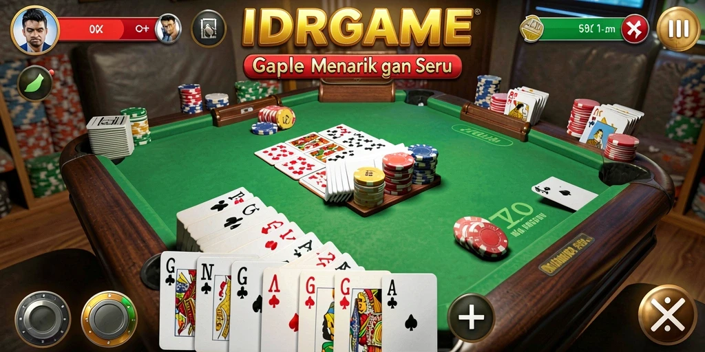 Tampilan gameplay menegangkan dan seru di IDRGAME.