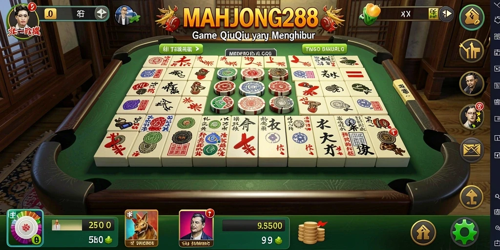 Tangkapan layar gameplay QiuQiu yang menegangkan.