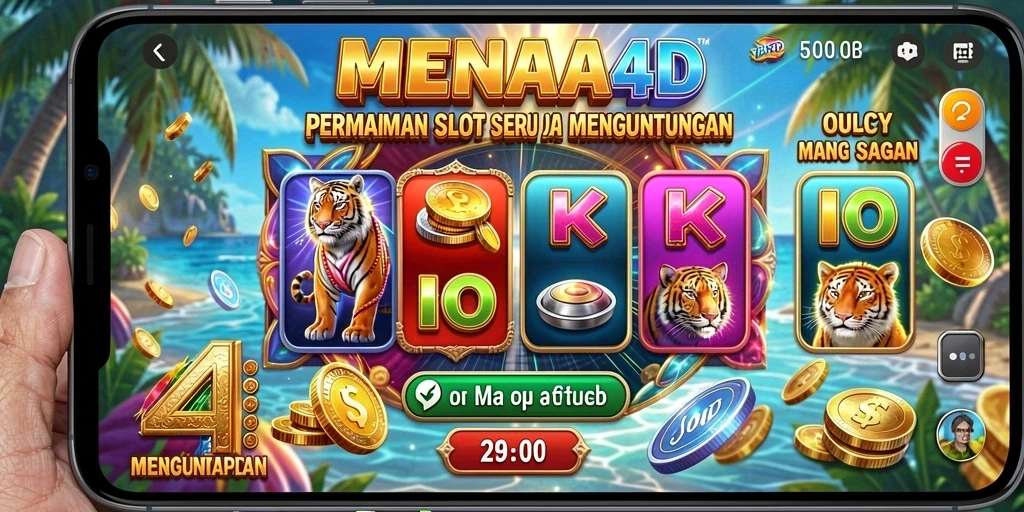 Tampilan permainan Slot yang menarik dengan berbagai fitur dan tema.