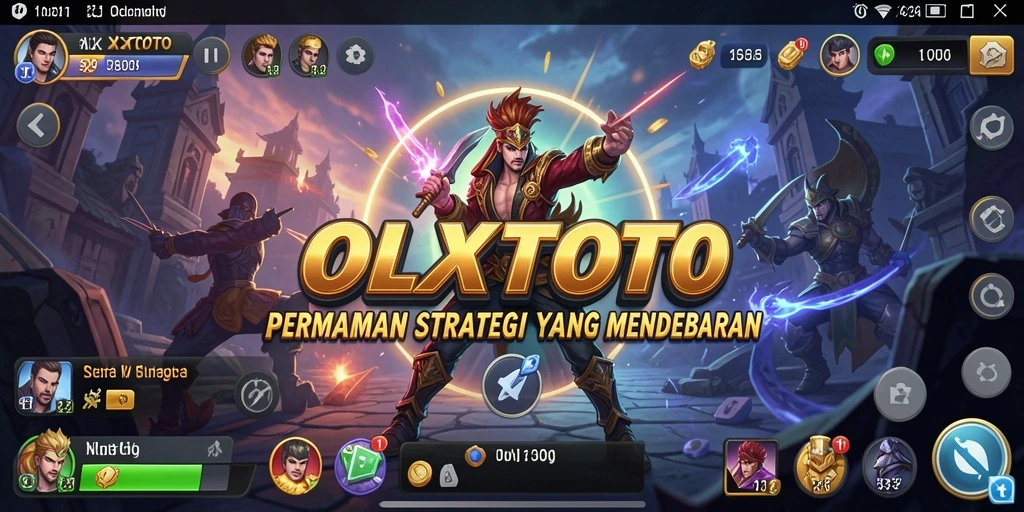 Tampilan gameplay OLXTOTO yang seru dan strategis.