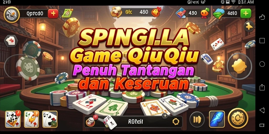Tampilan gameplay SPINGILA yang menarik dan menegangkan.